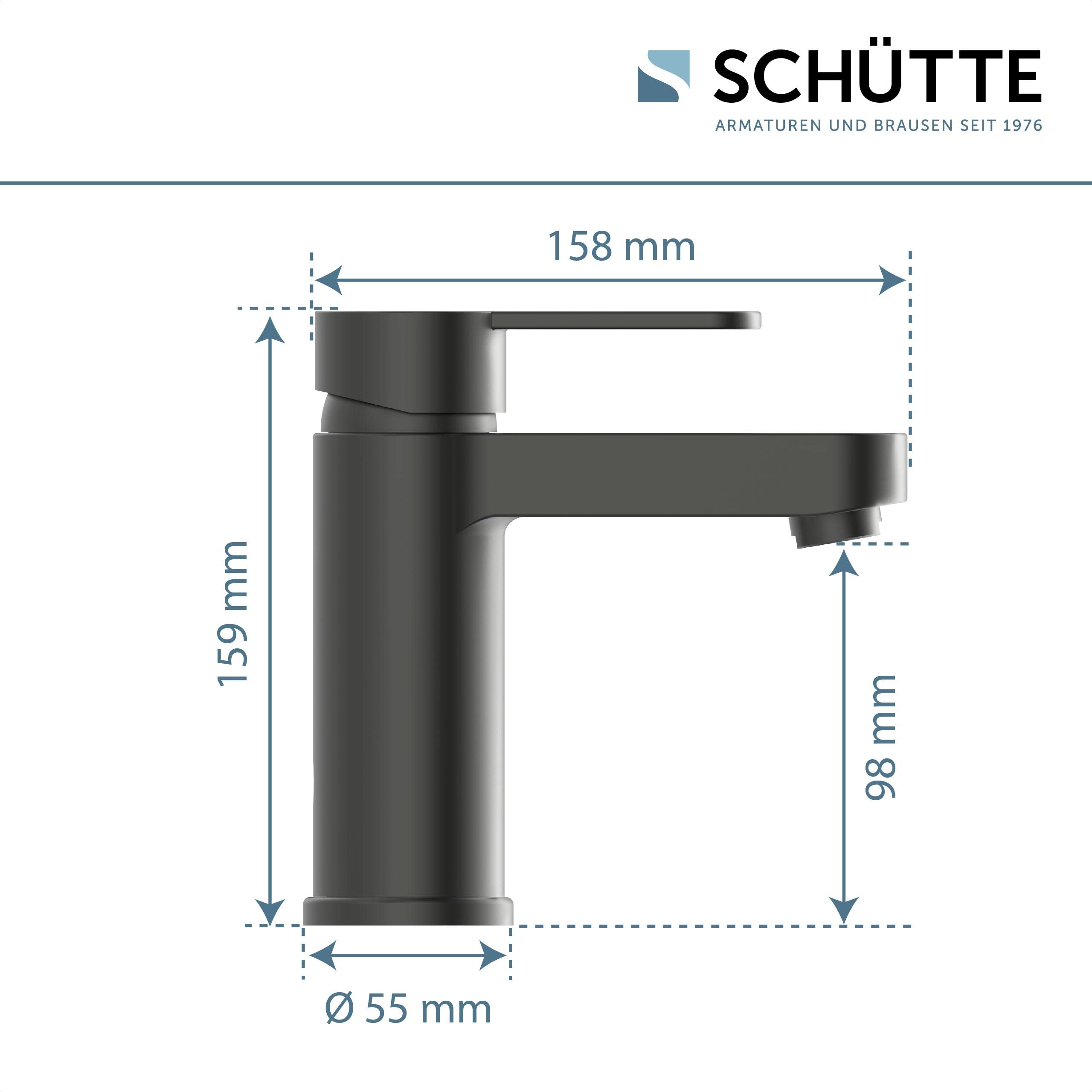 sch-tte-elephant-waschtischarmatur-graphit-matt-34212-mit-ablaufventil image 5