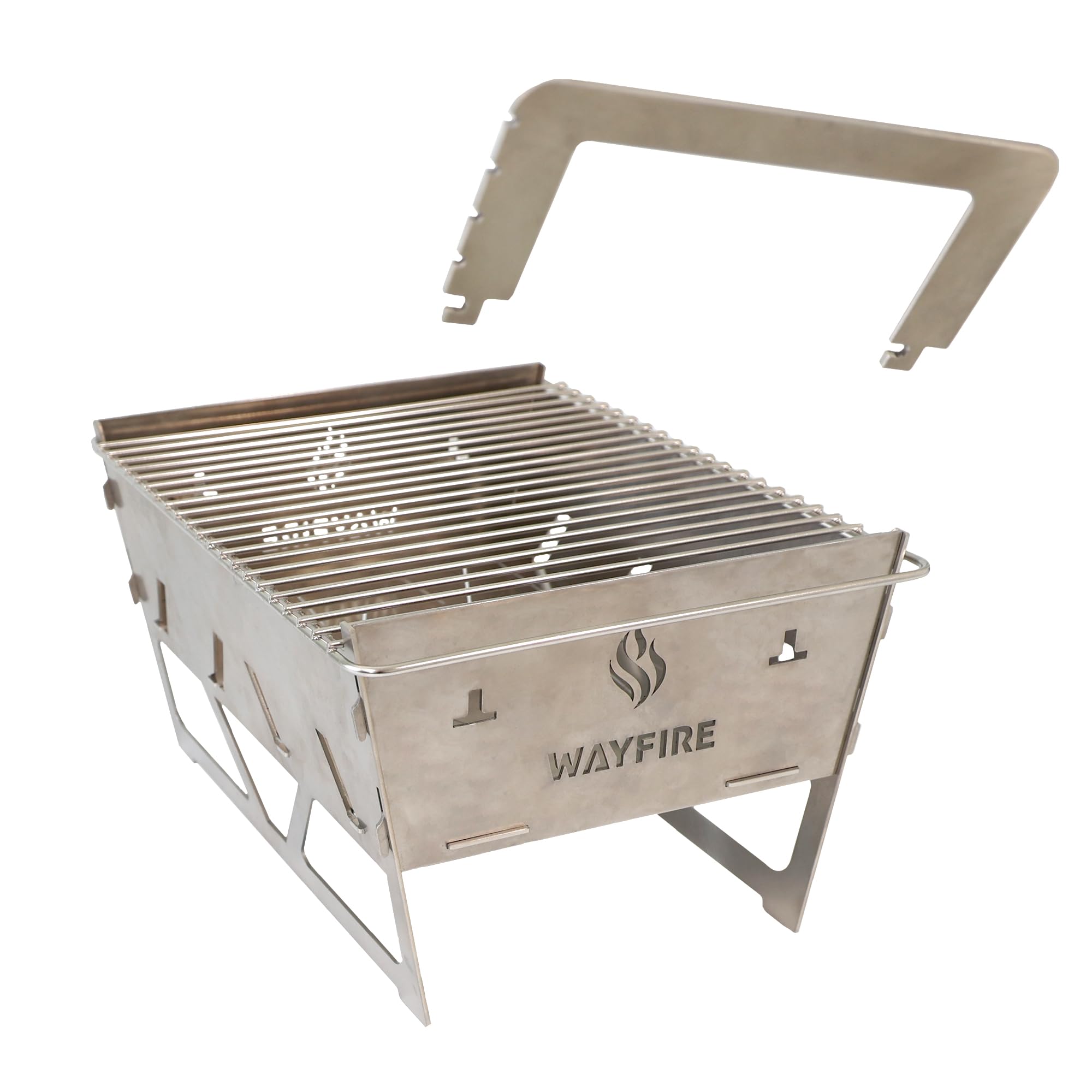 lemodo-camping-grill-holzkohlegrill-edelstahl-koffergrill image 3