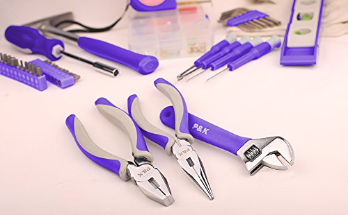 p-k-werkzeugset-141-teilig-lila-werkzeugtasche-f-r-diy-reparatur image 5