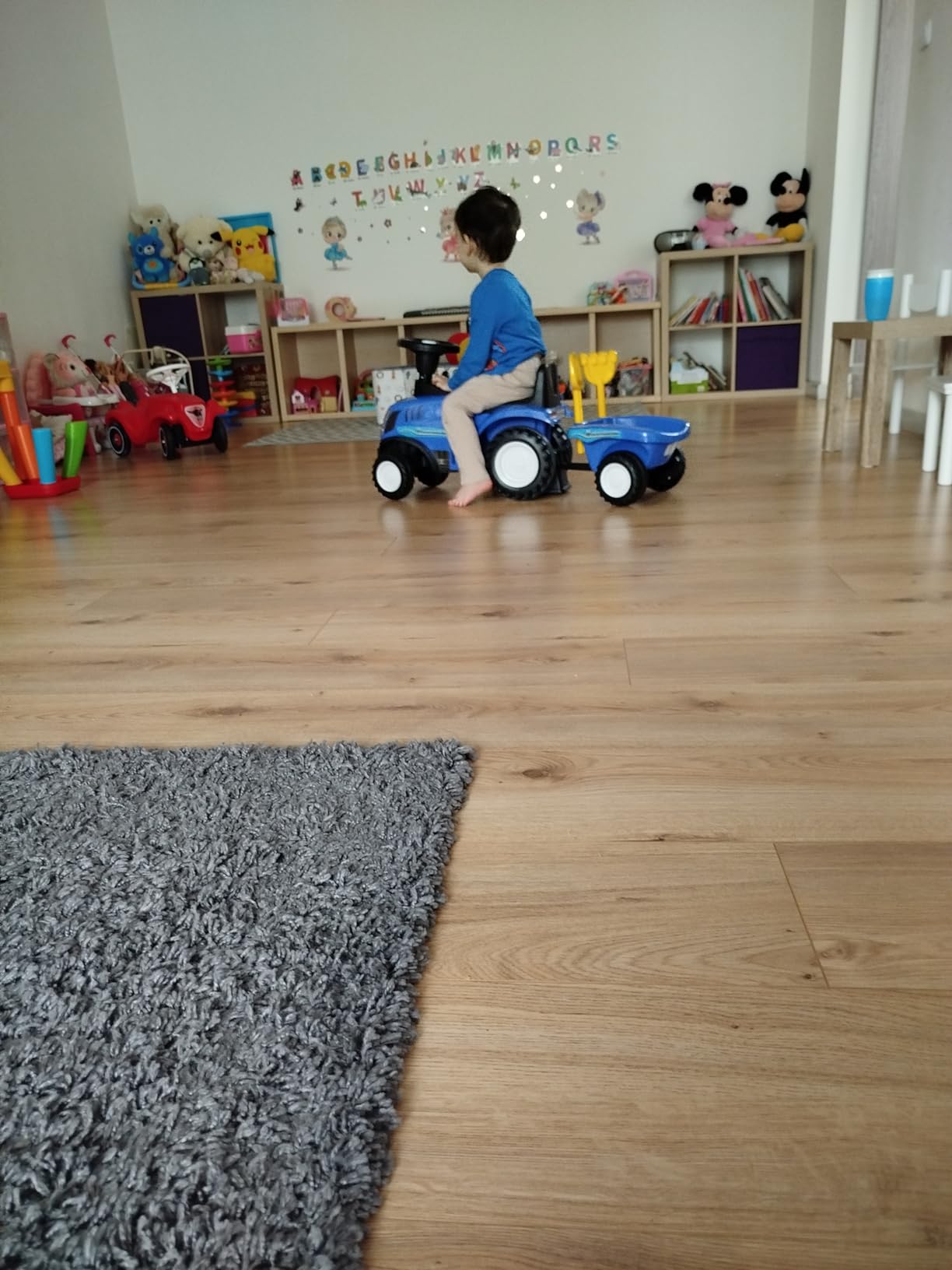 Toll, aber laut auf Fliesen