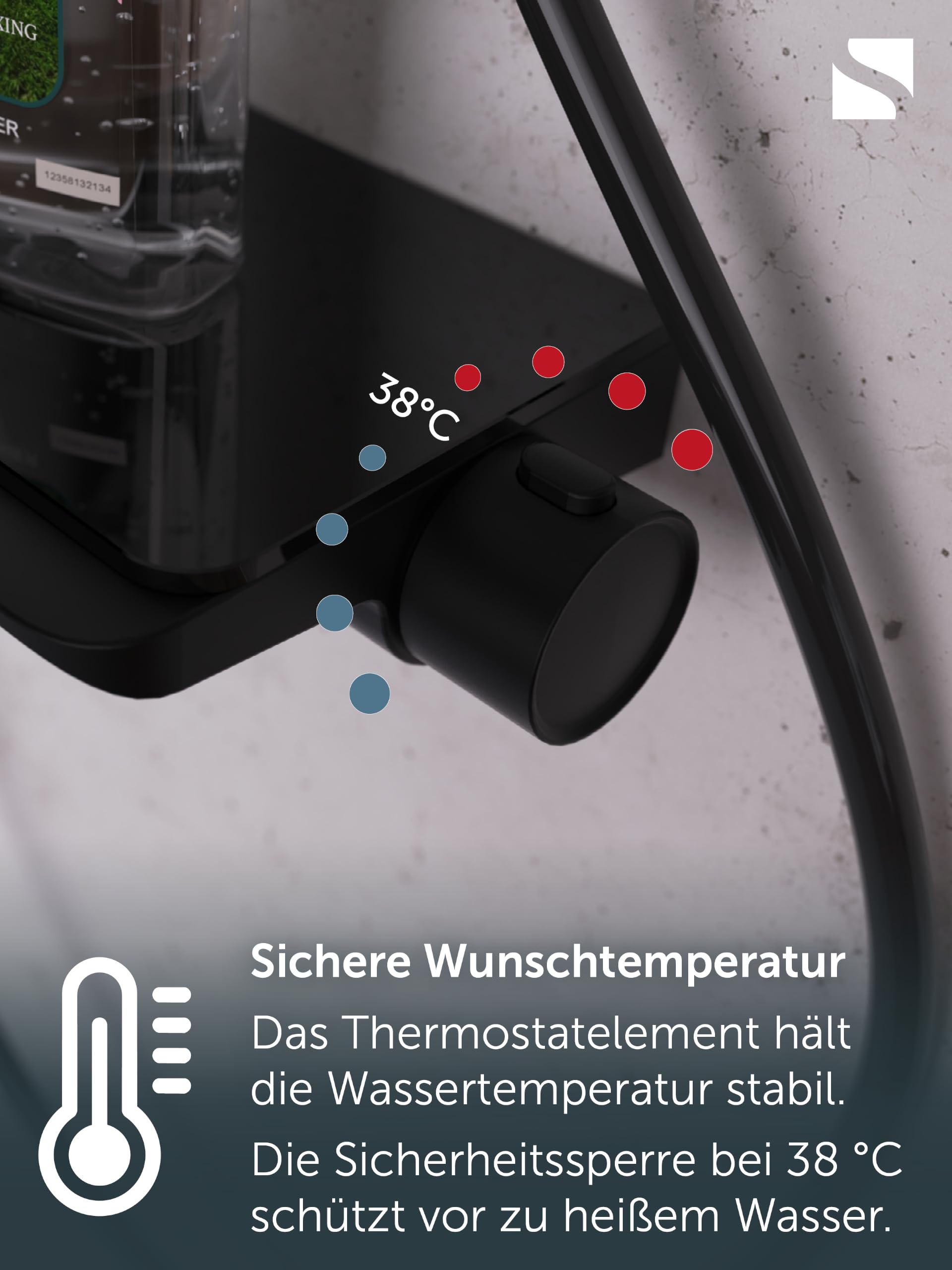 sch-tte-hawaii-duschsystem-thermostat-glasablage-kopfbrause-30x20-cm-schwarz image 6