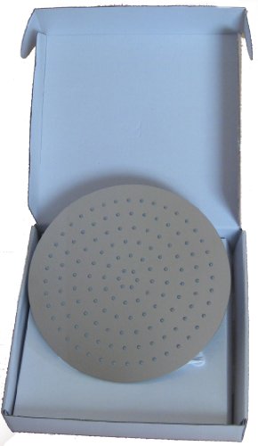 gr-nblatt-kopfbrause-edelstahl-300-mm-rund-extraslim-2mm-regenbrause image 7