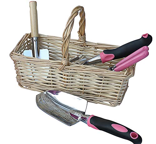 p-k-gartenwerkzeugset-49-teilig-pink-mit-korb-und-tasche image 5