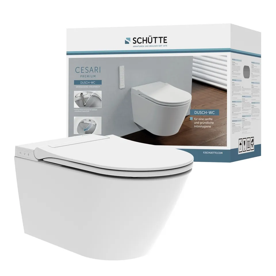 sch-tte-dusch-wc-set-cesari-h-nge-wc-ohne-sp-lrand-mit-bidetfunktion image 1
