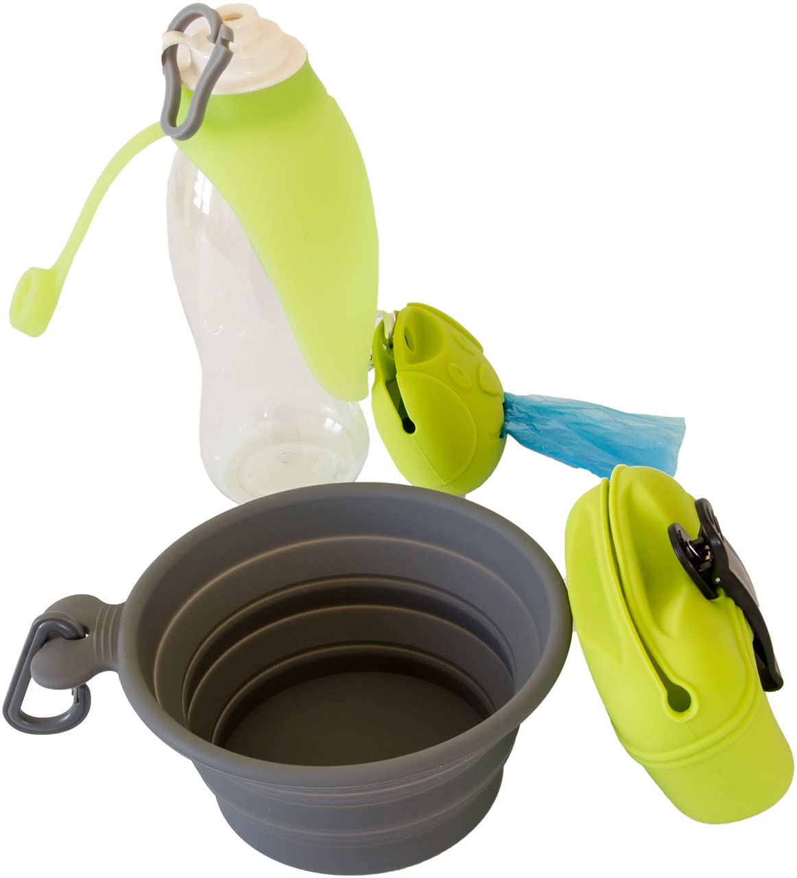 lemodo-hunde-set-to-go-4-teilig-trinkflasche-napf-leckerli-tasche-kotbeutelspend image 1
