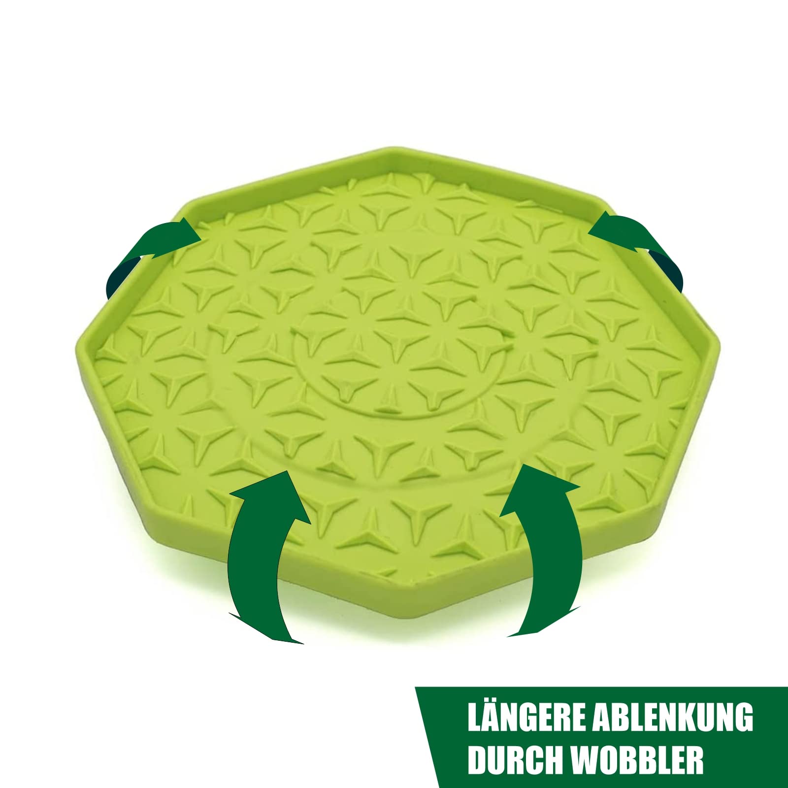 lemodo-ladi-mat-leckmatte-hund-katze-hellgr-n-8-eckig-25-cm-silikon-mit-wobbler- image 4