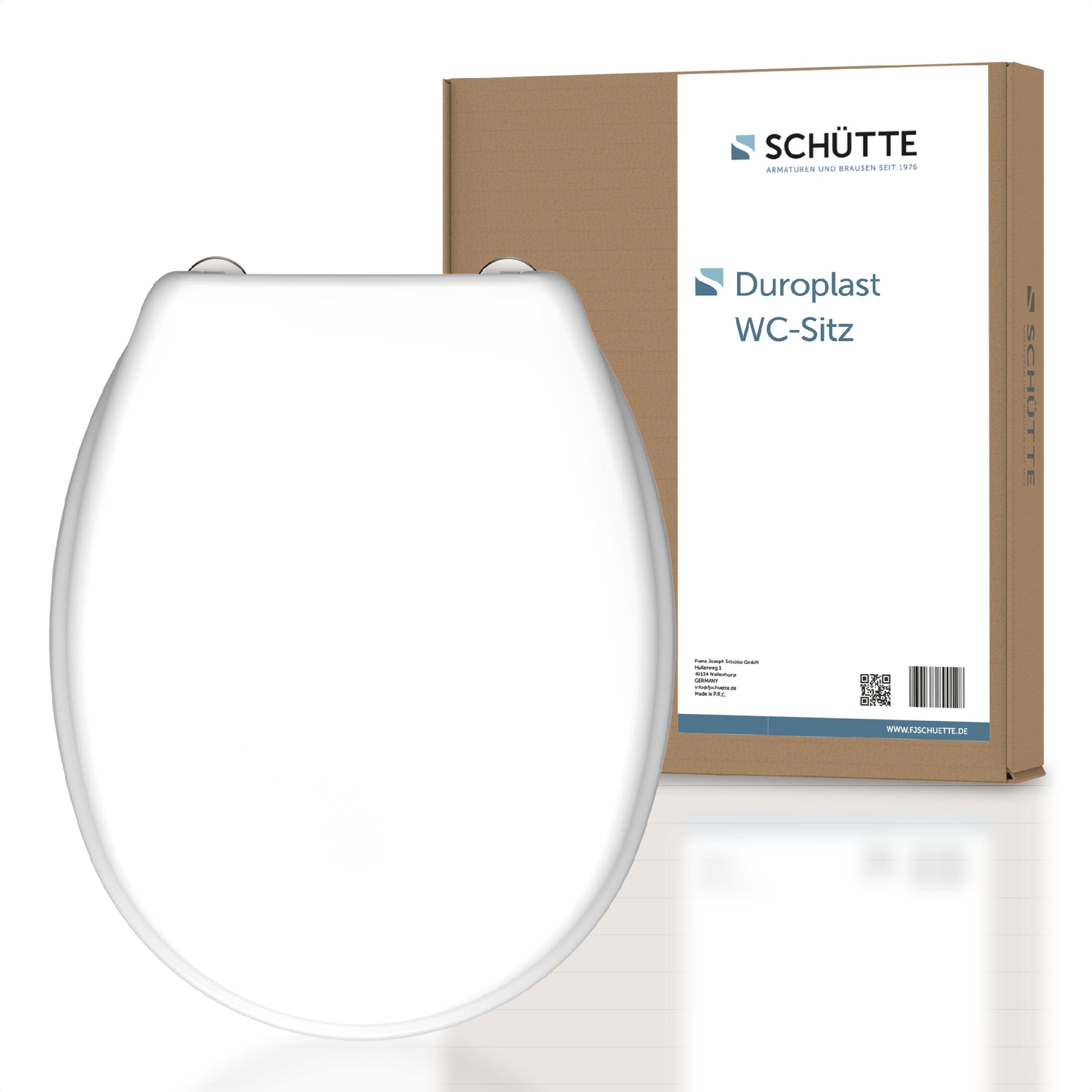 sch-tte-wc-sitz-duroplast-wei-ohne-absenkautomatik image 1