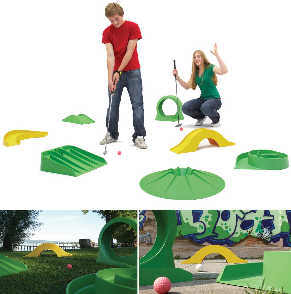 lemodo-minigolf-spielset-13-hindernisse-komplettset-ohne-schl-ger image 4