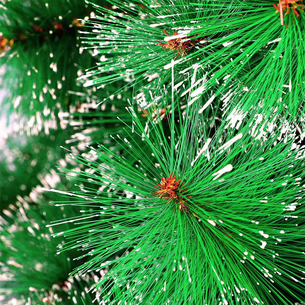 fivmen-weihnachtsbaum-k-nstlich-150-cm-mit-schnee-effekt-tannenbaum-mit-150-spit image 4
