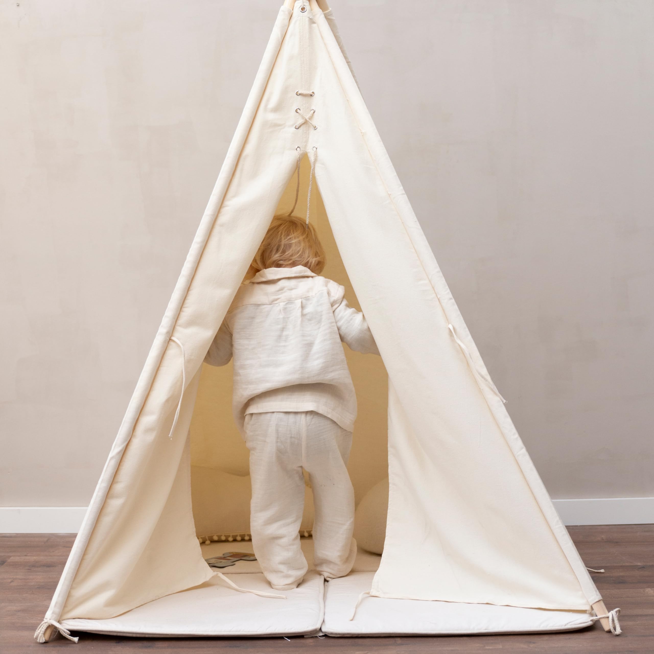 sunny-alba-tipizelt-baumwolle-creme-120-x-120-x-160-cm-f-r-kinder image 6
