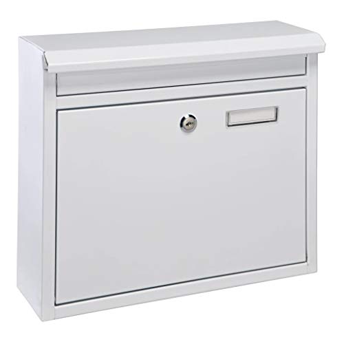 haushalt-international-briefkasten-metall-wei-din-a4-60602 image 4
