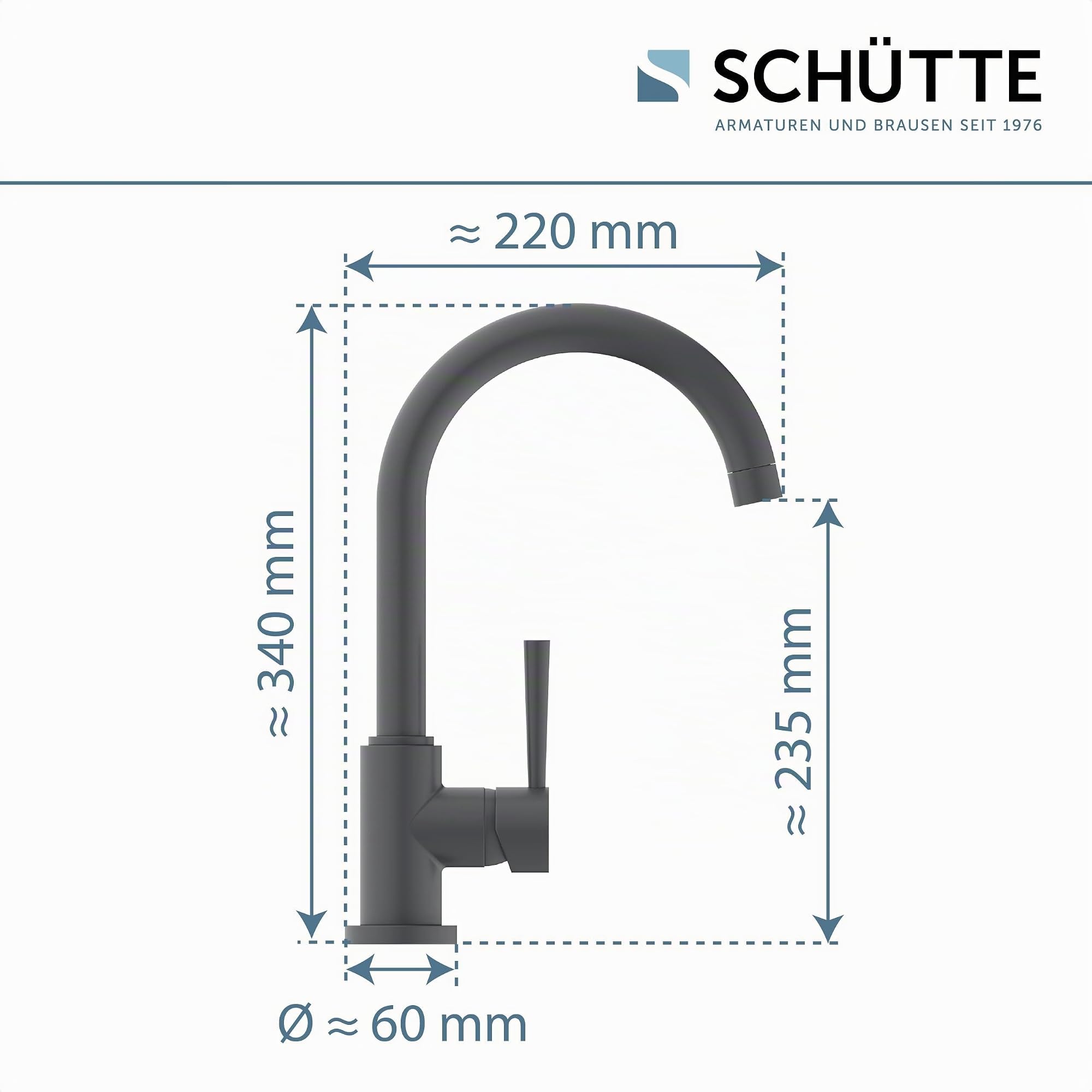 sch-tte-cornwall-k-chenarmatur-anthrazit-matt-188-mm-ausladung image 5