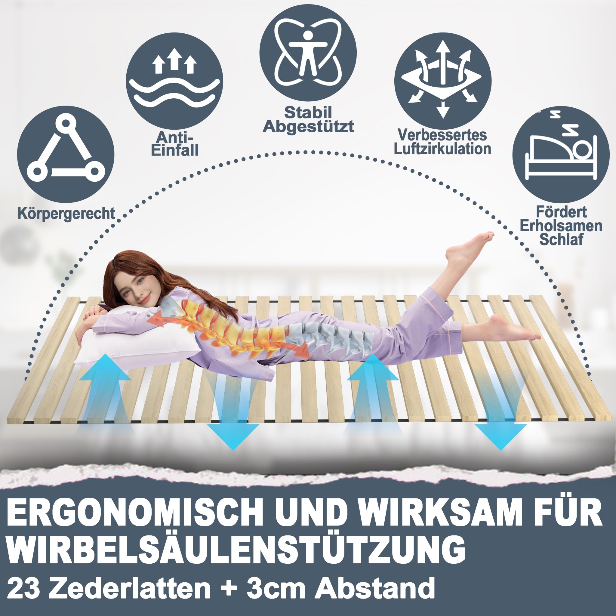 fivmen-lattenrost-90x200cm-rolllattenrost-mit-23-leisten-aus-tannenholz image 5