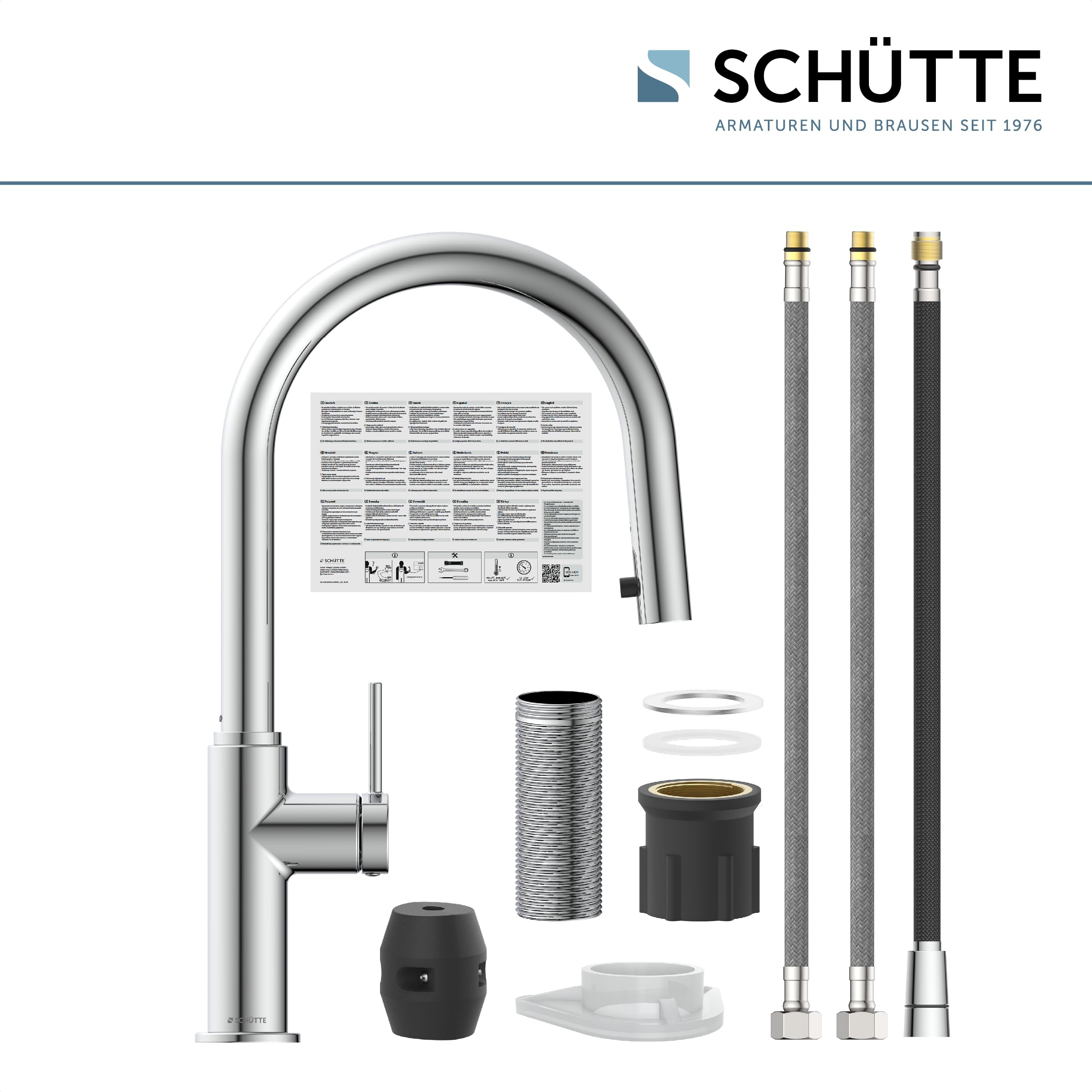 sch-tte-blackpool-79516-k-chenarmatur-schwarz-mit-ausziehbarer-geschirrbrause image 6