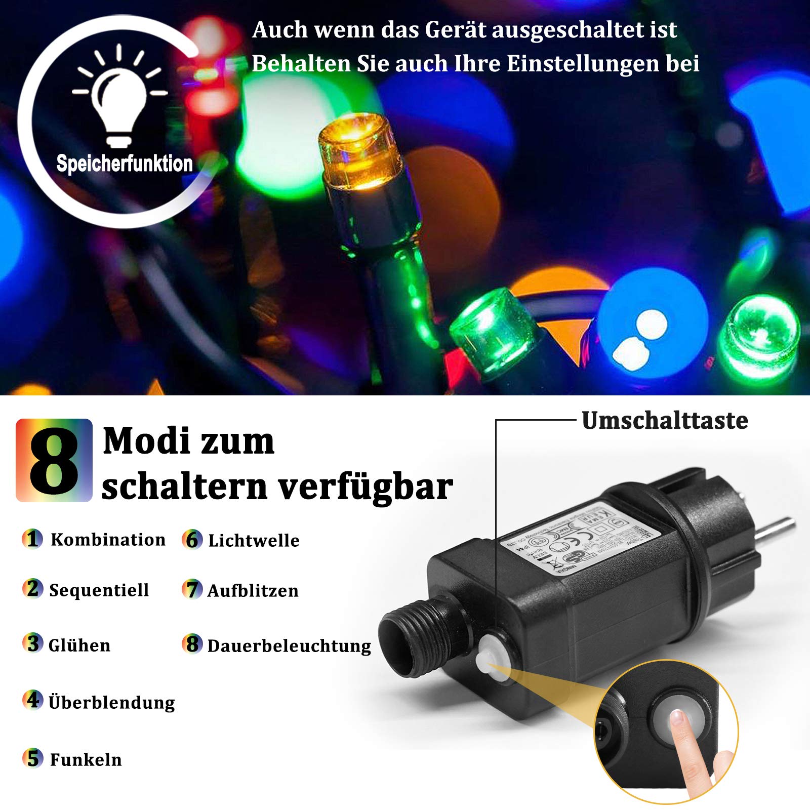 fivmen-lichternetz-6x2-m-280-led-bunt-ip44-8-modi-mit-eu-stecker image 3