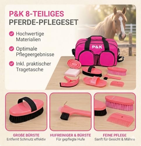 p-k-pferdepflege-set-putzset-in-pink-mit-tasche image 8