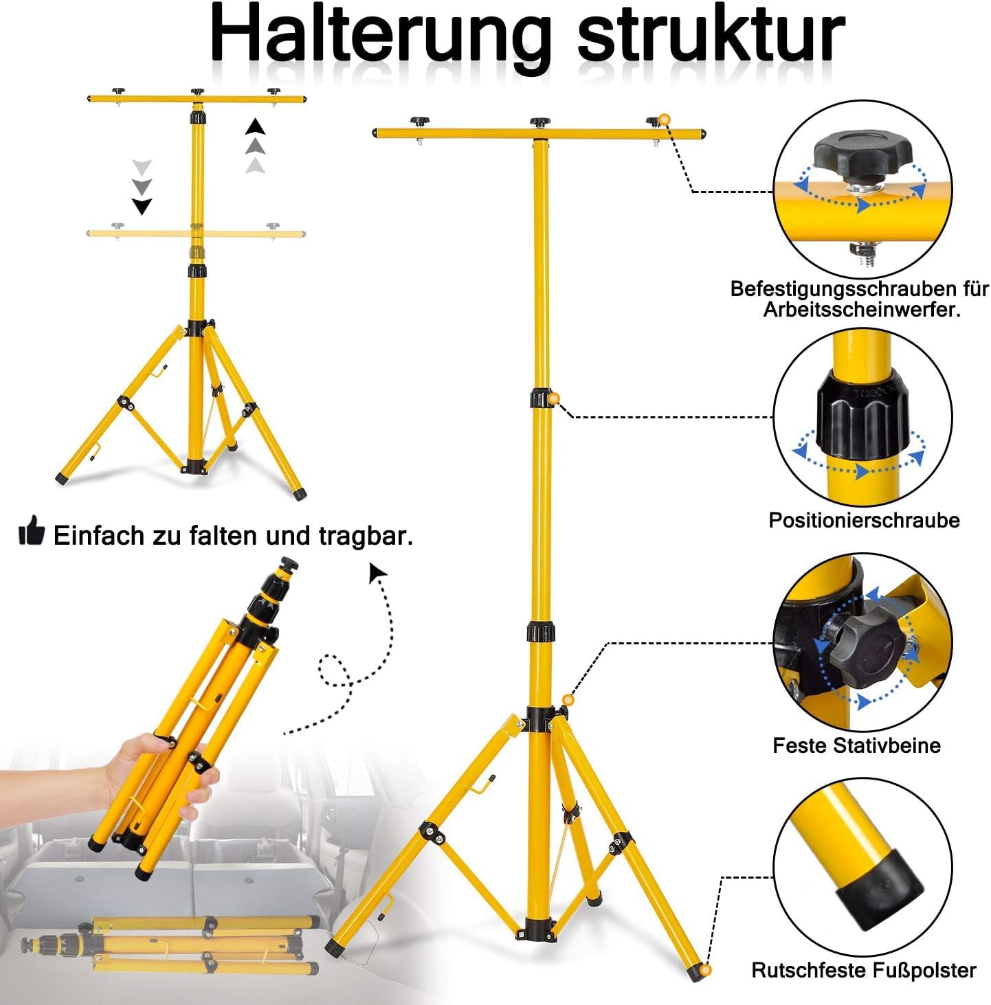 fivmen-led-baustrahler-2x100w-8500lm-mit-stativ-150-cm-kaltwei-ip66 image 5