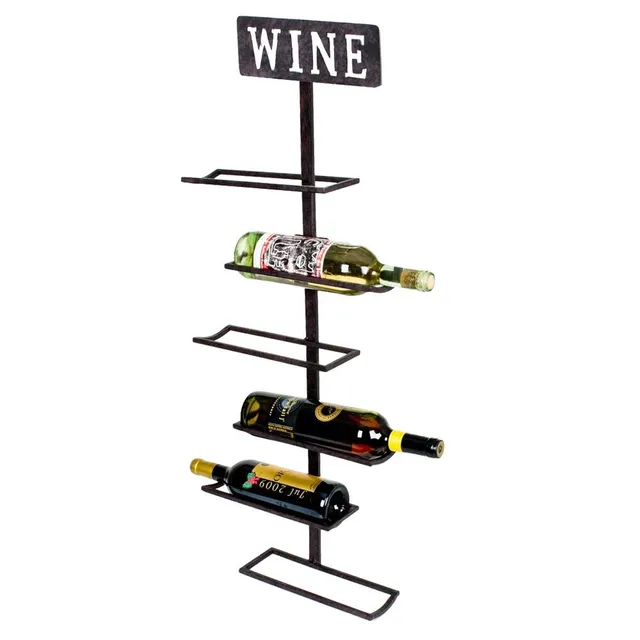 garden-pleasure-weinregal-holzregal-braun-einzeln image 1