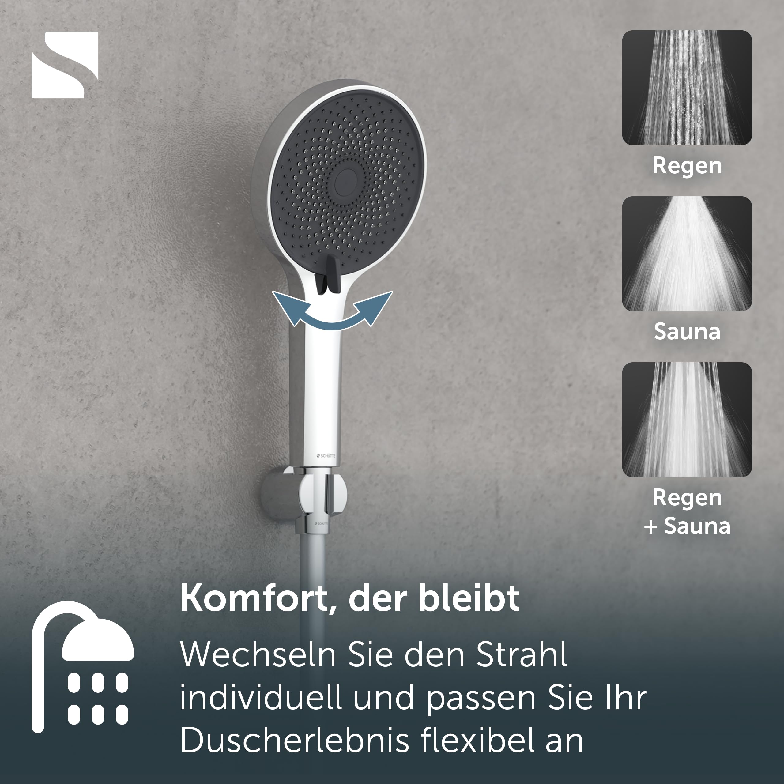 sch-tte-samoa-rain-handbrause-chrom-3-strahlarten-samtstrahl-antikalk image 3