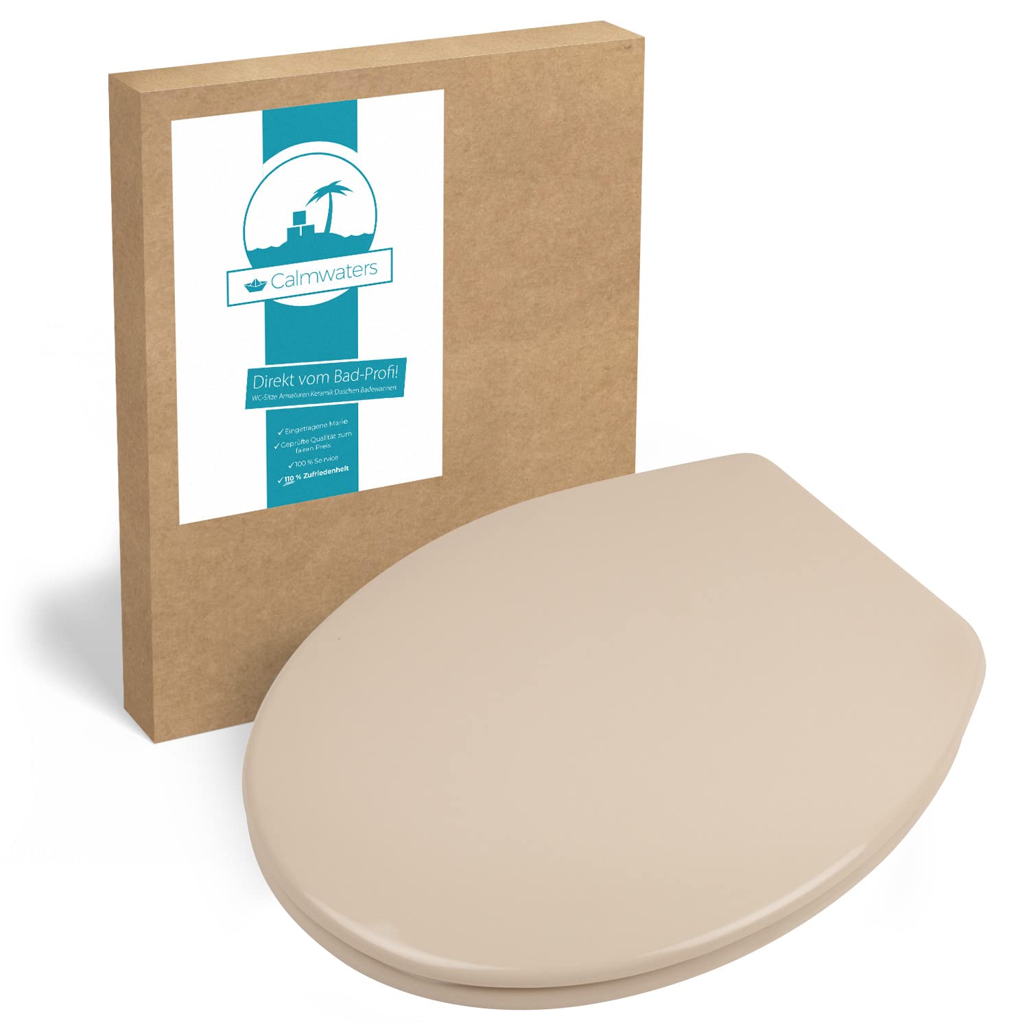 calmwaters-wc-sitz-essential-soft-beige-bahamabeige-duroplast-mit-absenkautomati image 1