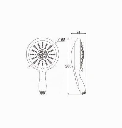 gr-nblatt-wellness-handbrause-165-mm-5-strahlarten image 2