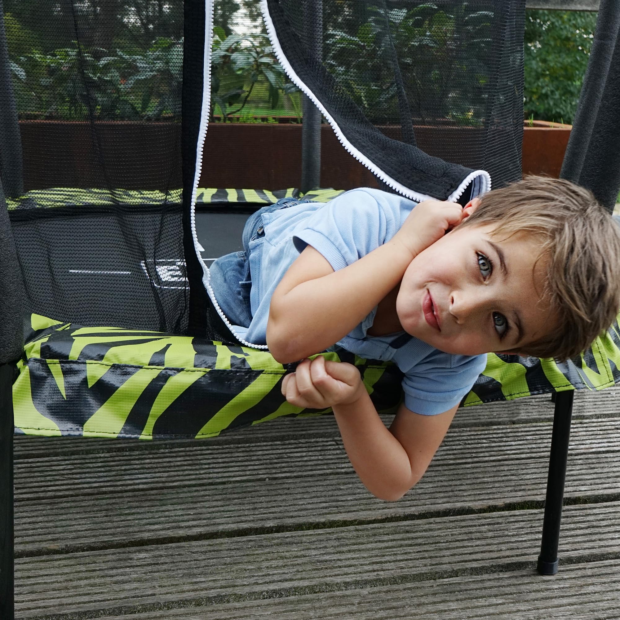 exit-toys-tiggy-junior-trampolin-rund-mit-haltegriff-f-r-kinder-ab-3-jahren image 5