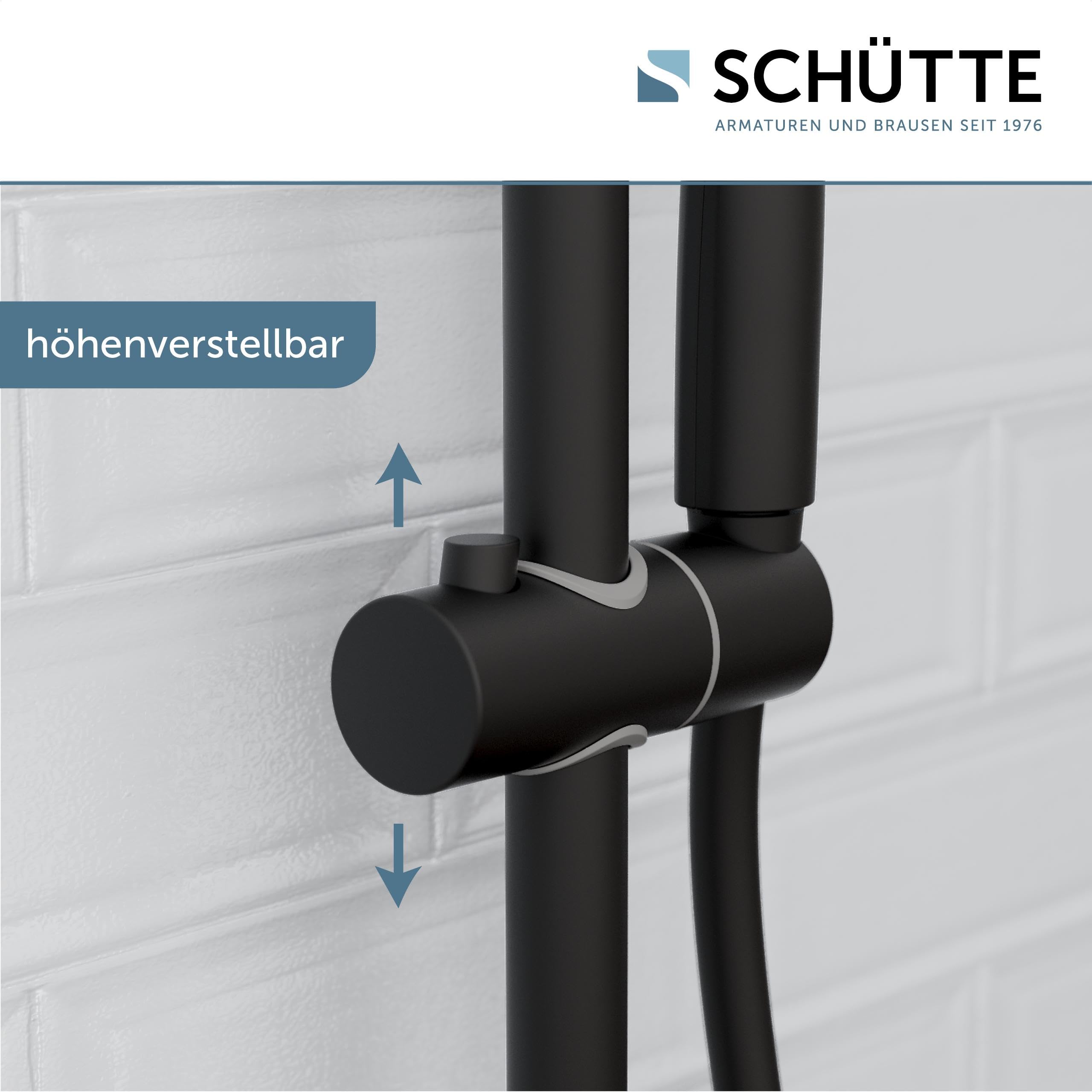 sch-tte-raven-duschstange-70-cm-set-mit-handbrause-schwarz image 3