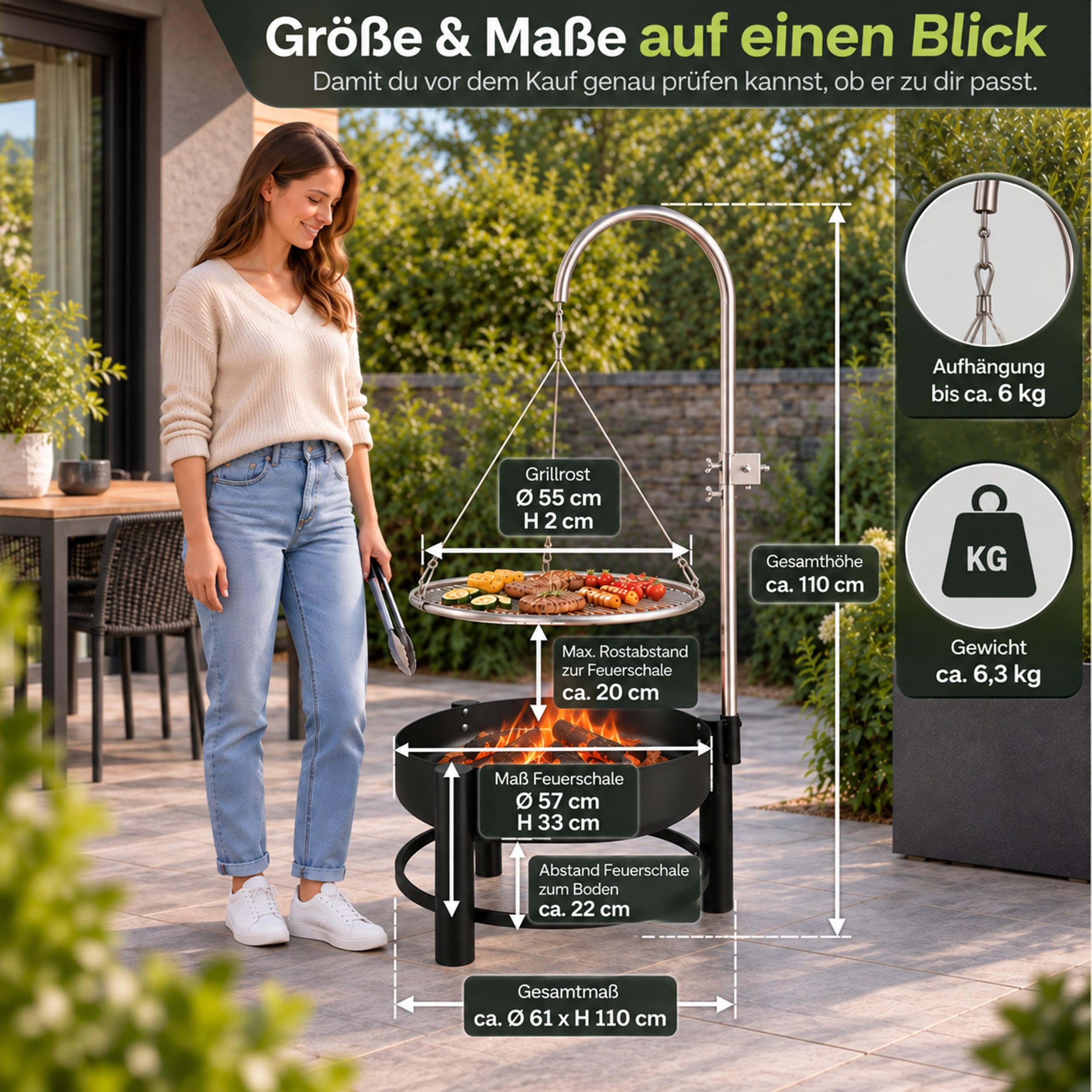 lemodo-schwenkgrill-holzkohlegrill-grillrost-55-cm image 5