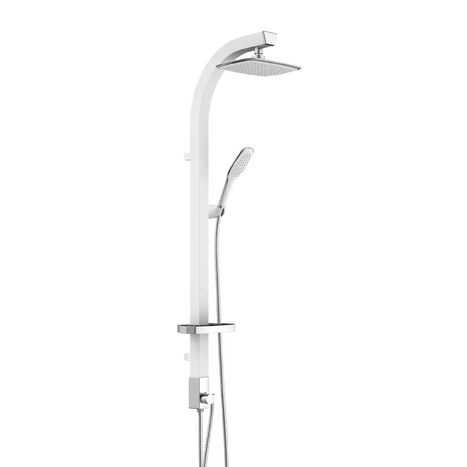 sch-tte-brausegarnitur-19154-wei-mit-berkopfbrause-aus-messing-und-handbrause image 1
