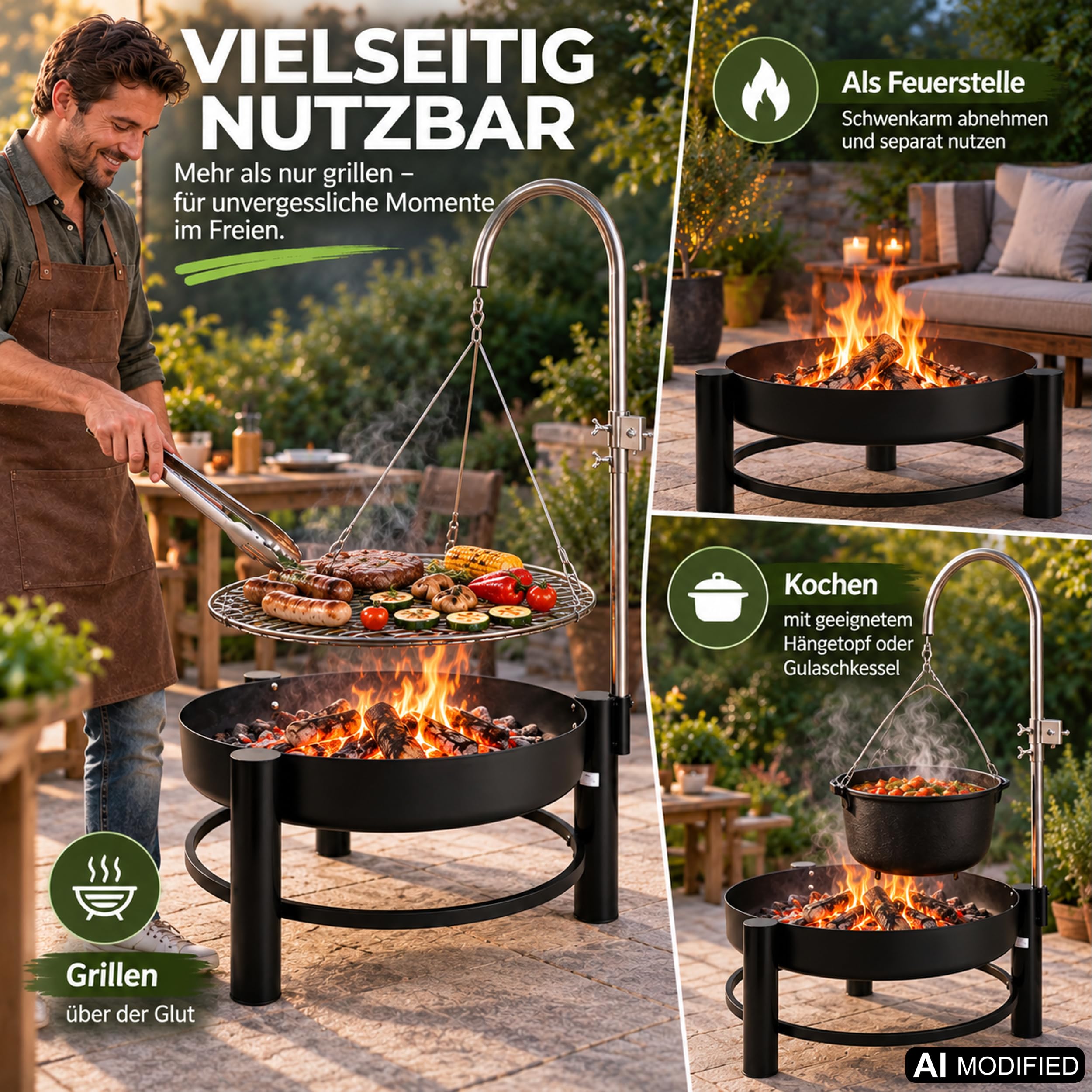 lemodo-schwenkgrill-holzkohlegrill-grillrost-55-cm image 4