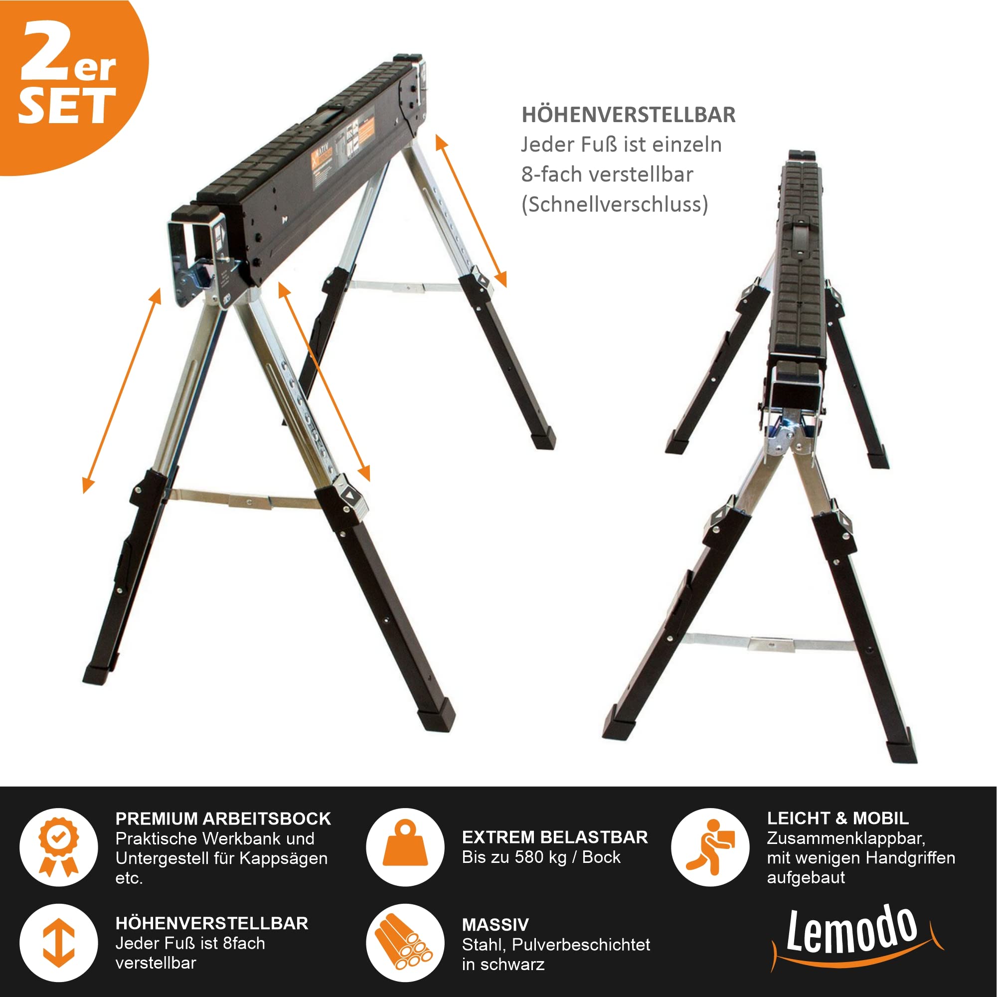lemodo-arbeitsbock-h-henverstellbar-klappbar-2er-set-580-kg-pro-bock-64-5-82-cm image 3