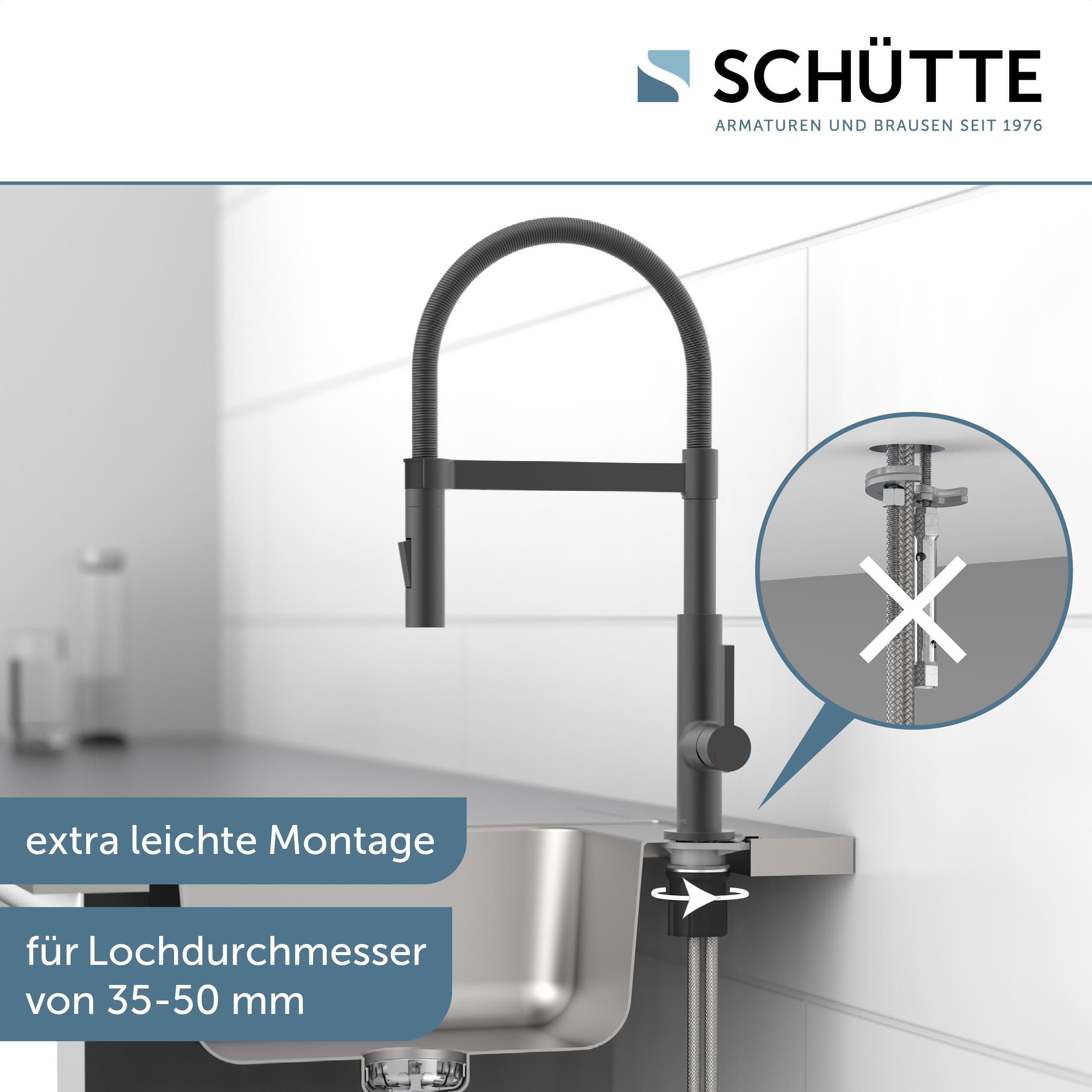 sch-tte-miami-79142-k-chenarmatur-mit-ausziehbarer-geschirrbrause-360-graphit image 2