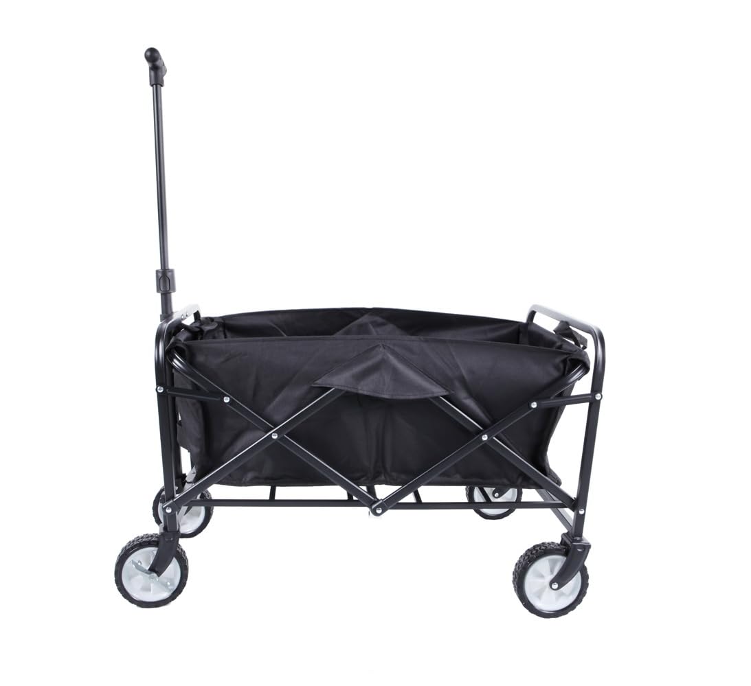 lemodo-bollerwagen-faltbar-schwarz-bis-80-kg-gartenwagen image 2