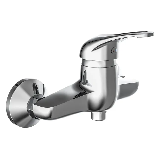 sch-tte-calvino-duscharmatur-einhebelmischer-chrom-eco-klick-offener-metallgriff image 1