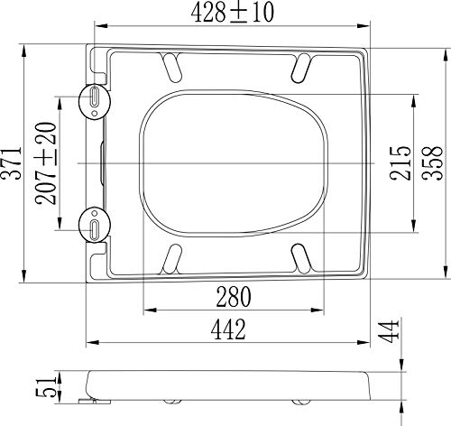 gr-nblatt-wc-sitz-515205-passend-zu-duravit-vero-duroplast-wei-mit-absenkautomat image 4