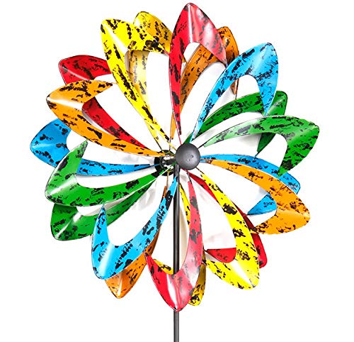lemodo-lex-doppel-windrad-multicolor-62cm-metall-210cm image 3