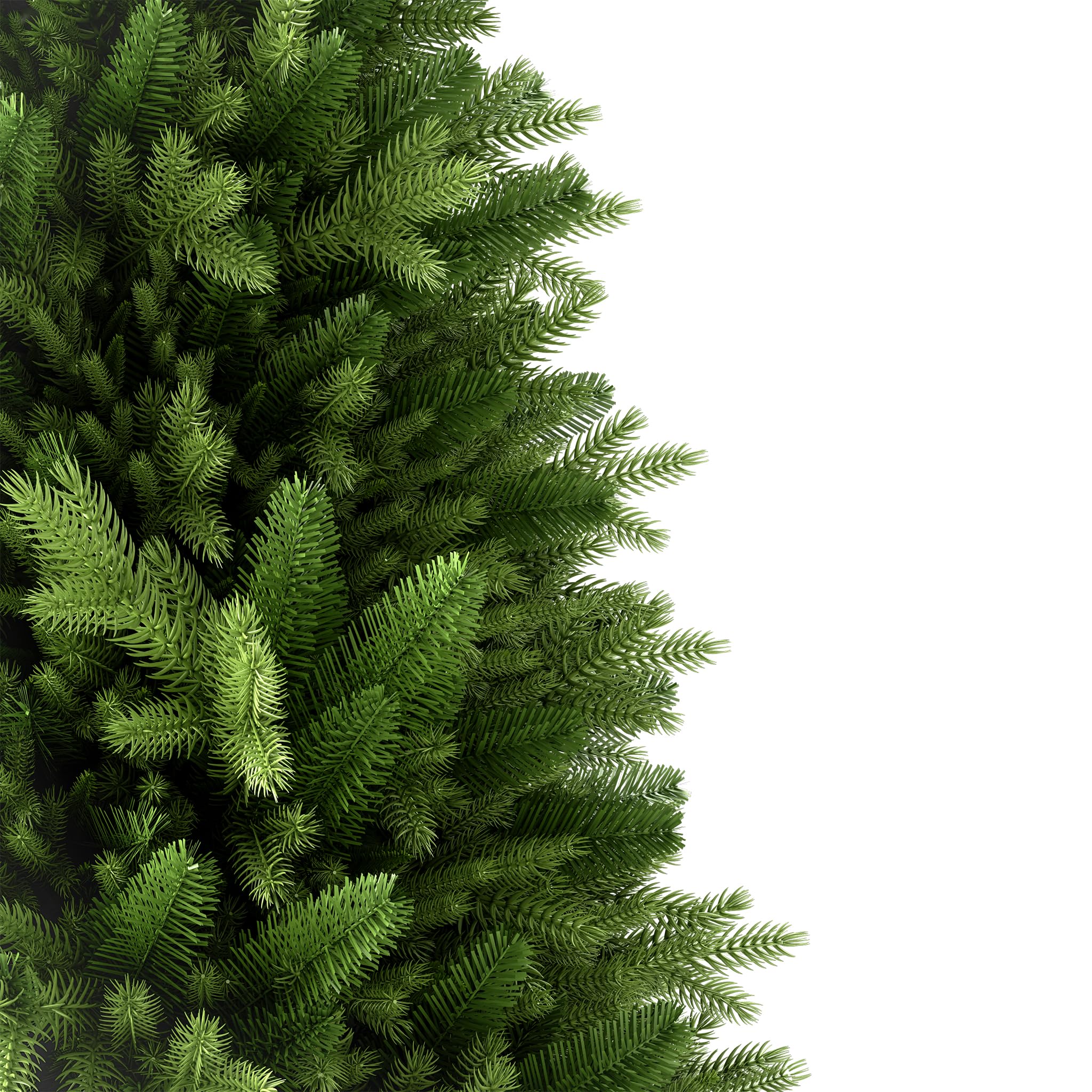 fivmen-weihnachtsbaum-k-nstlich-180-cm-gr-n-mit-holzsockel image 4