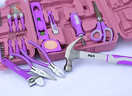 p-k-werkzeugkoffer-75-teilig-pink-lila-werkzeugset image 4