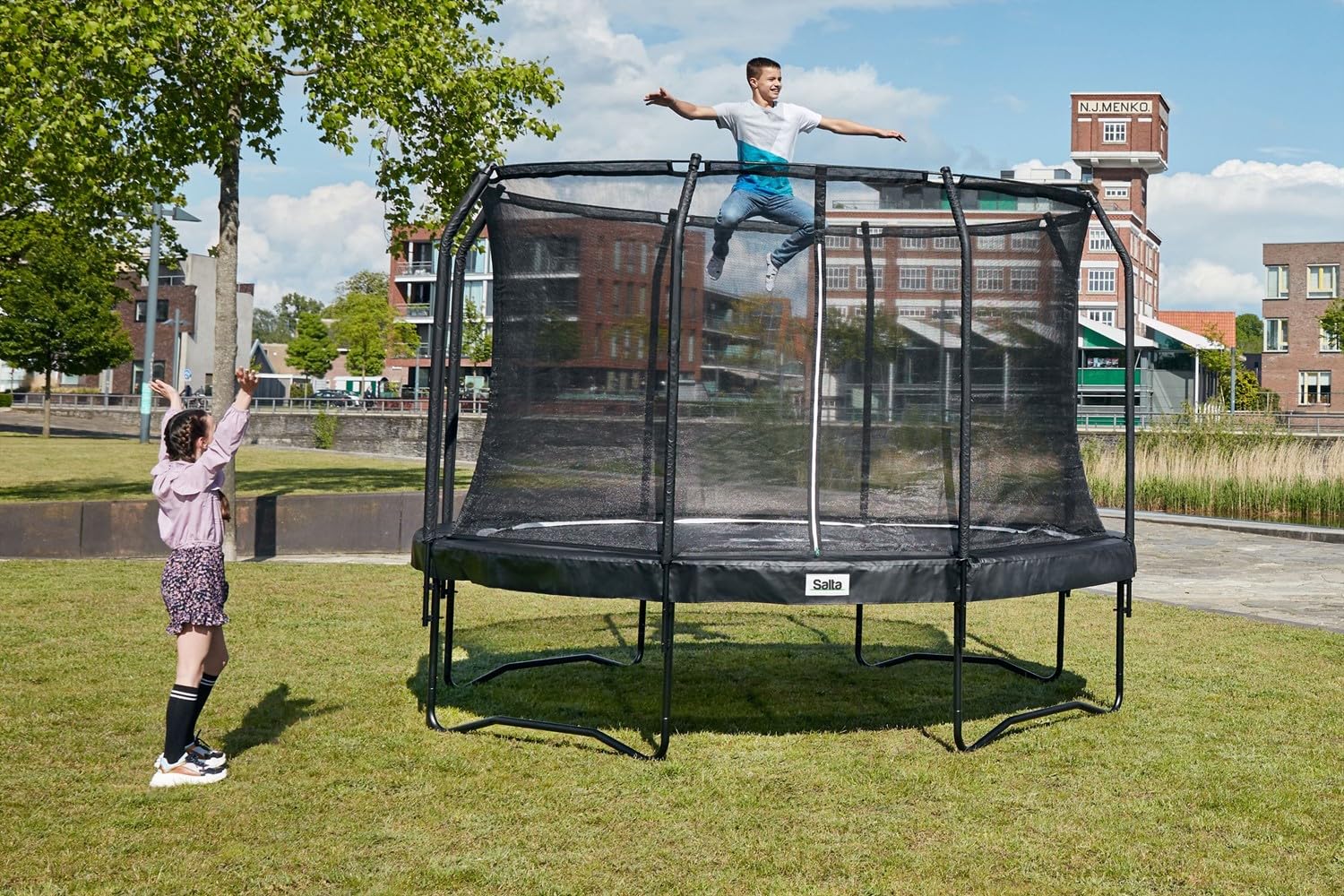 lemodo-trampolin-305-cm-gartentrampolin image 6