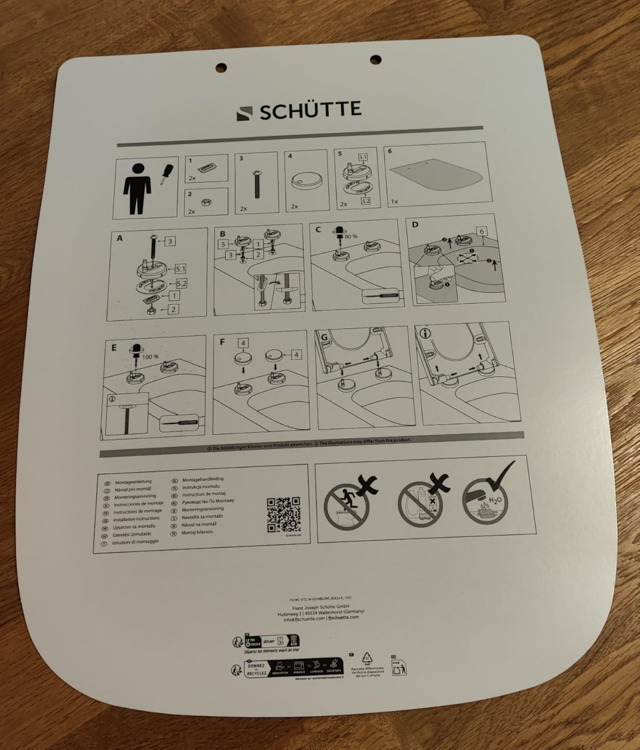Passt, aber Montage fummelig