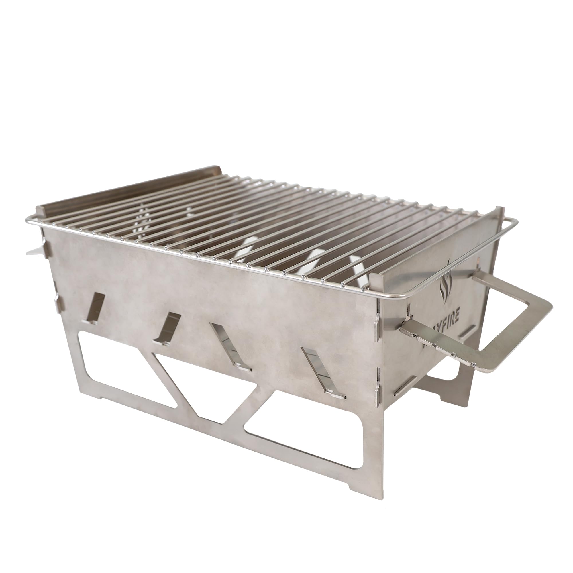 lemodo-camping-grill-holzkohlegrill-edelstahl-koffergrill image 1